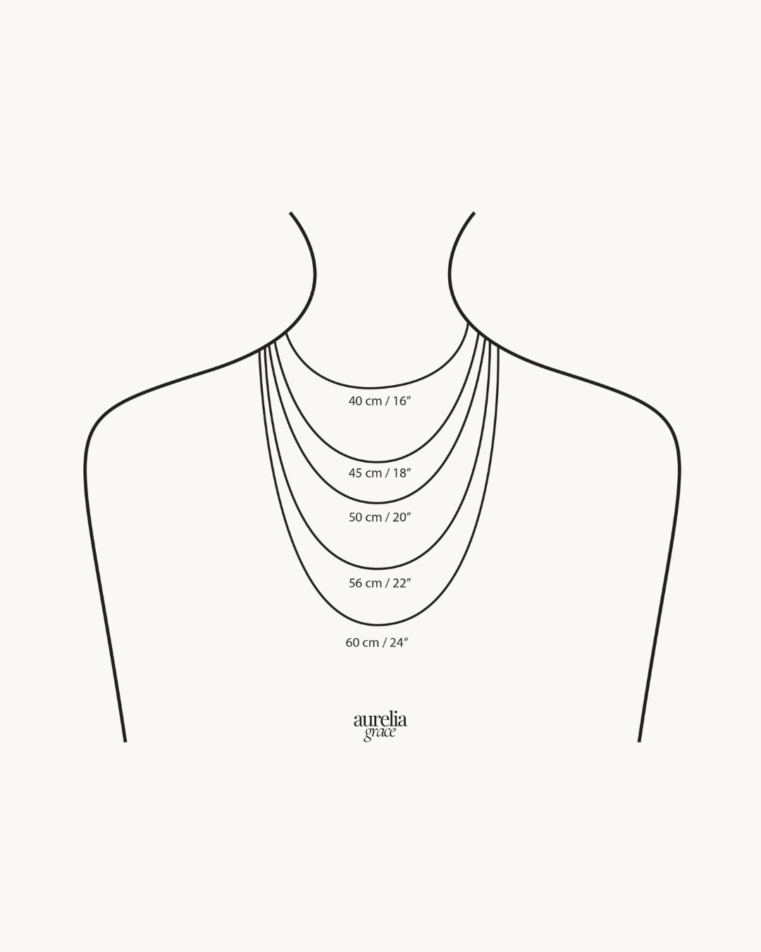 Aurelia mini paperclip chain necklace