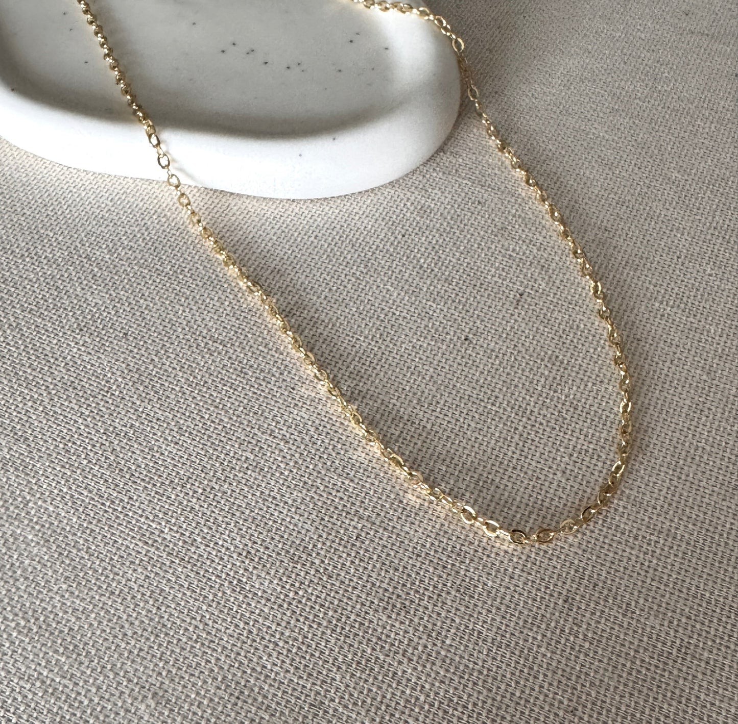 Delphine chain necklace