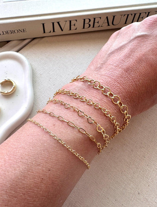 Delphine chain bracelet