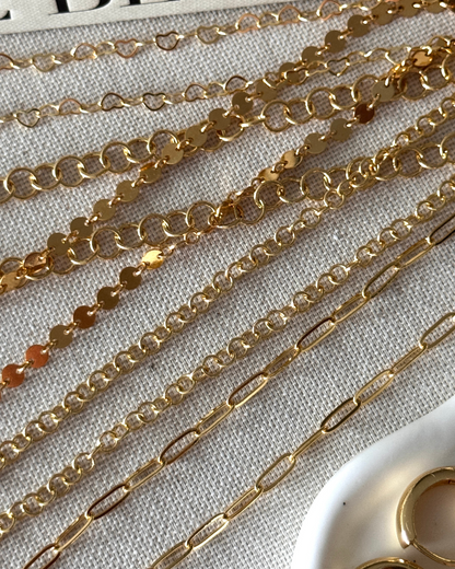 Delphine chain necklace