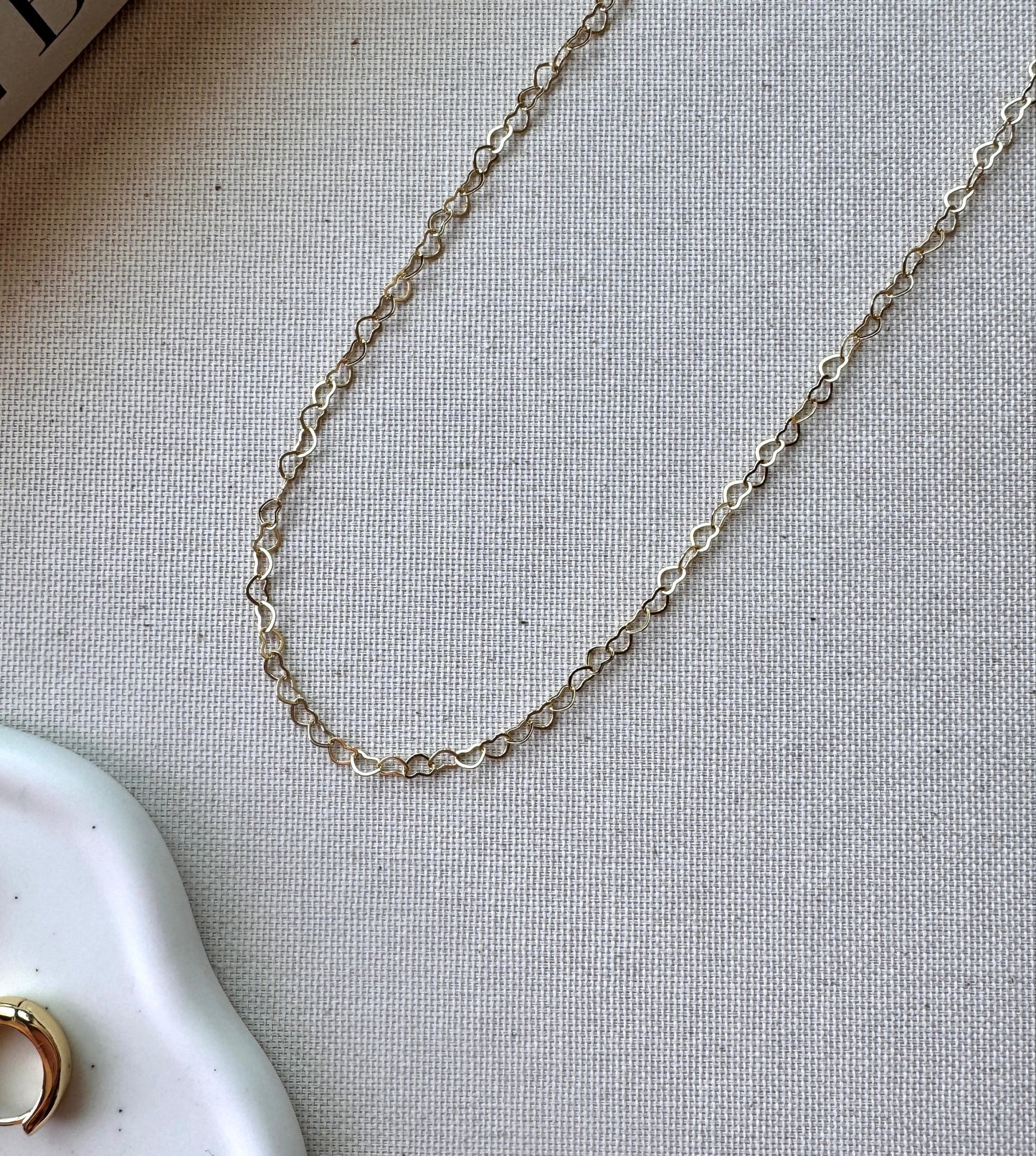 Amour chain necklace