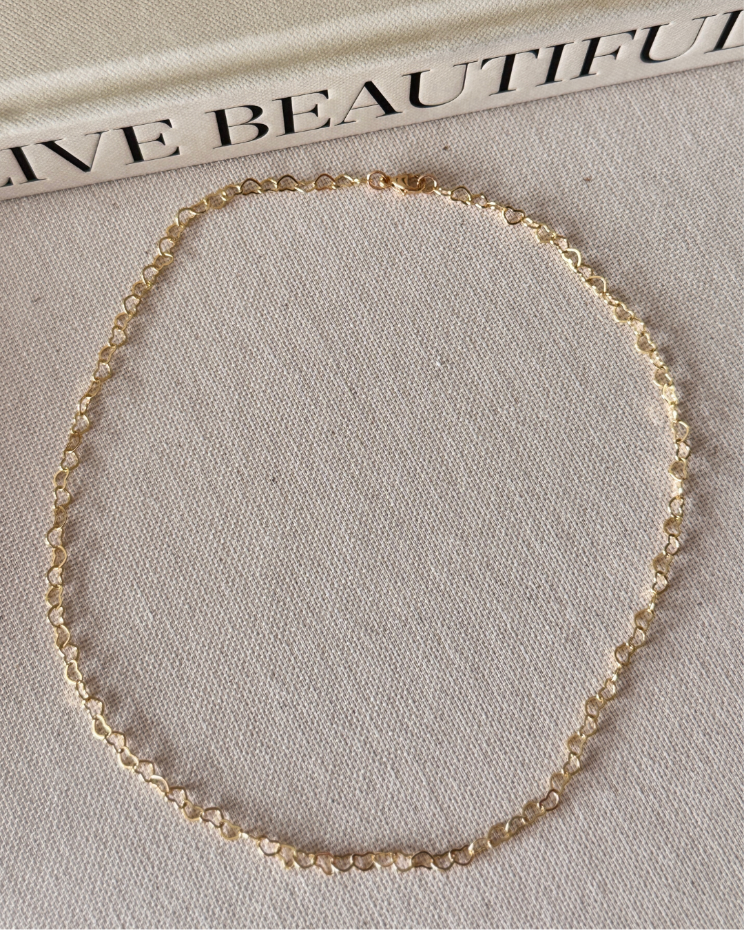 Amour chain necklace