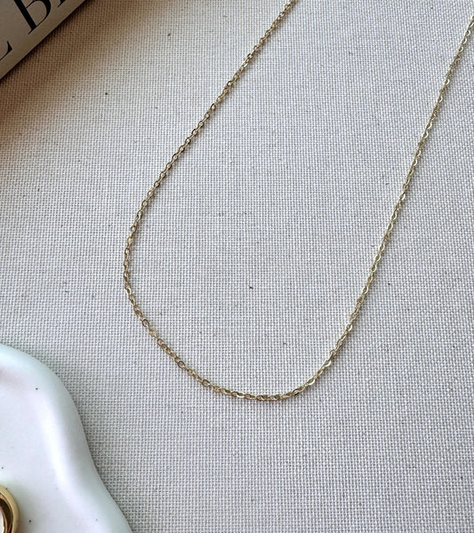 Delphine chain necklace