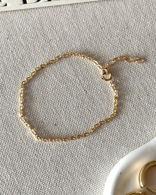 Delphine chain bracelet