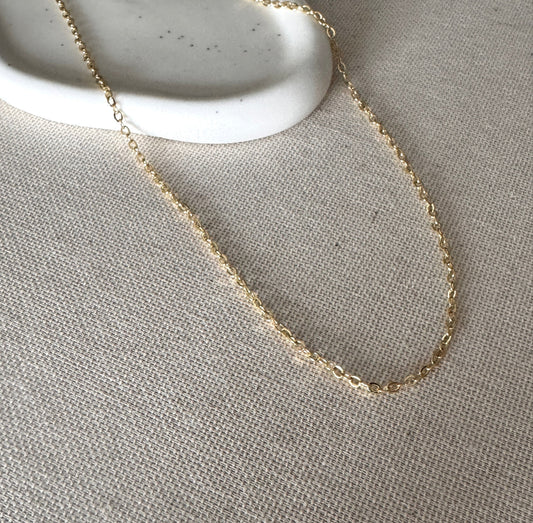 Delphine chain necklace