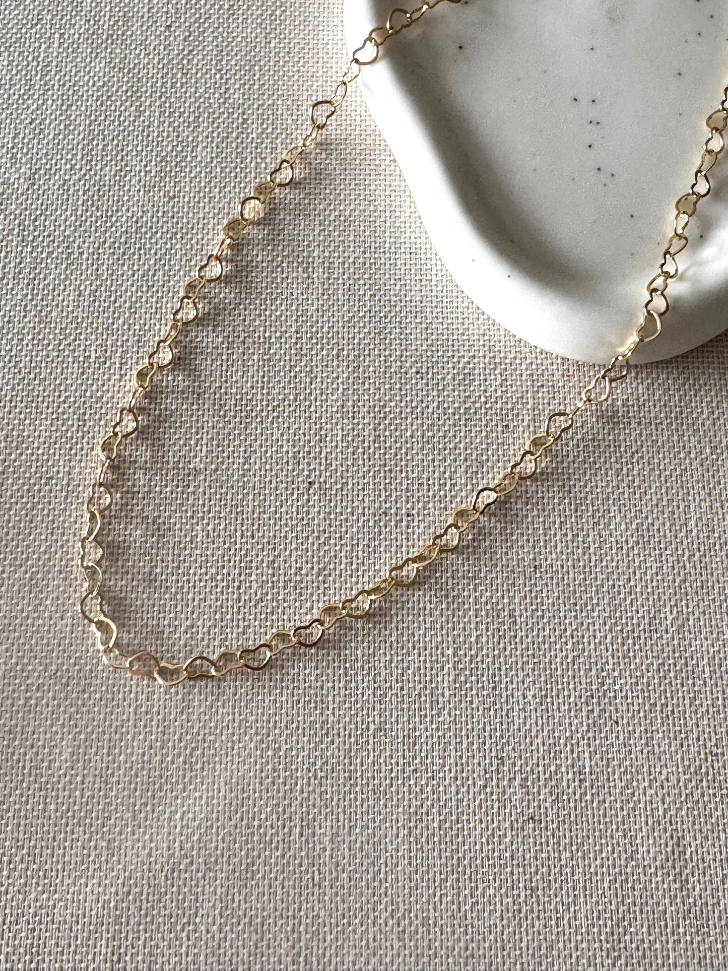Amour chain necklace