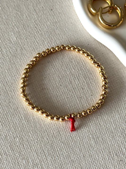 Diana slim bead bracelet